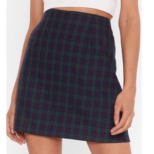 Tartan Mini Skirt